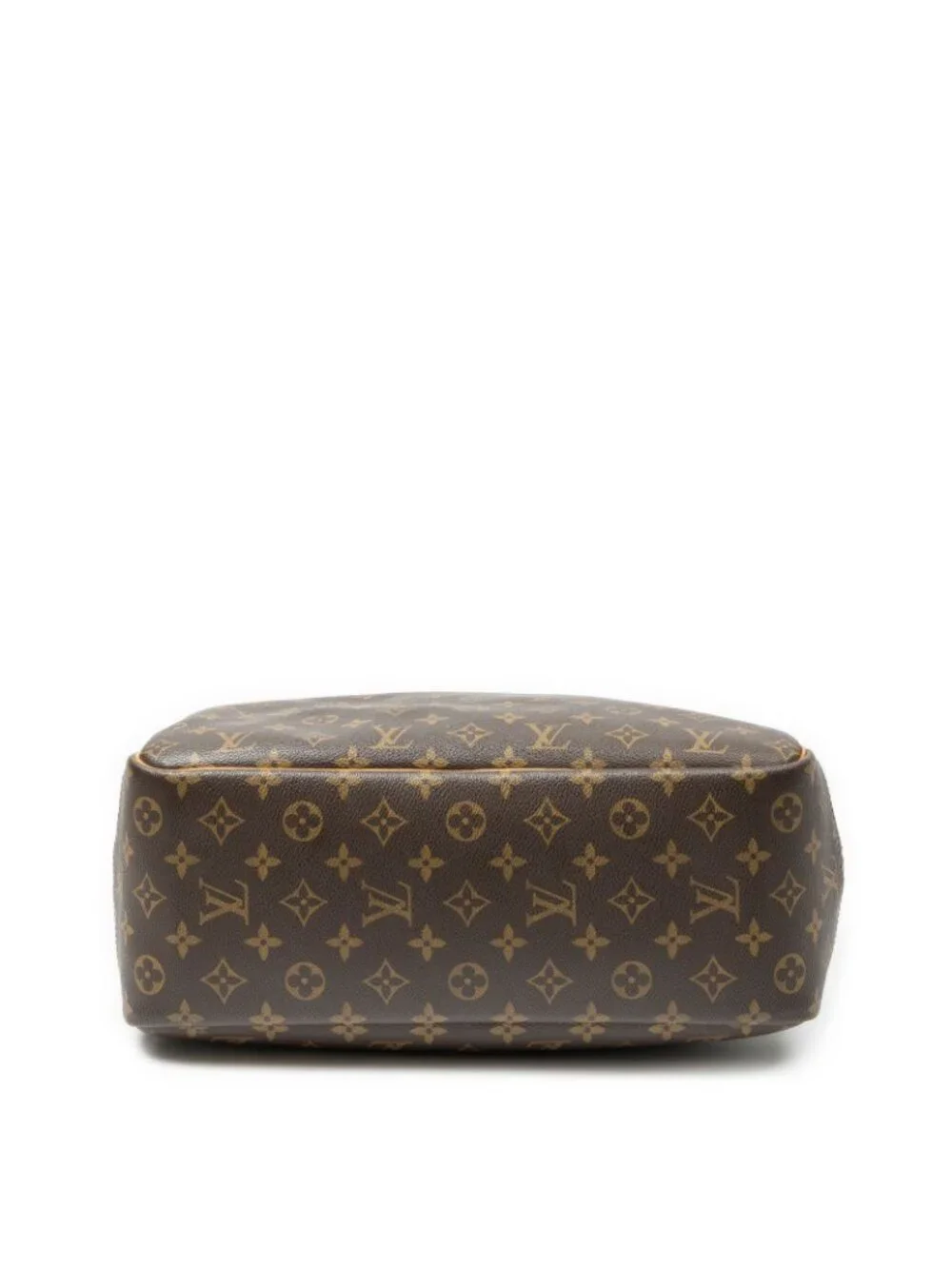 Louis Vuitton Deauville Brown Monogram Canvas Handbag